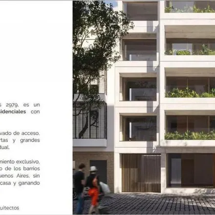 Buy this 3 bed apartment on Céspedes 2975 in Colegiales, C1426 DPB Buenos Aires