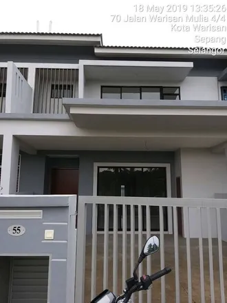 Rent this 4 bed apartment on Jalan Warisan Mulia 4/2 in Kota Warisan, 43900 Sepang