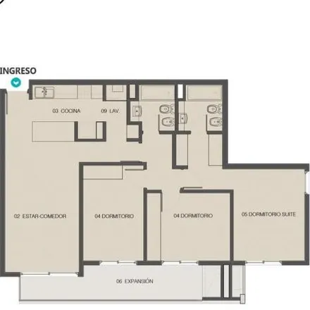 Buy this 3 bed apartment on Avenida Juan José Paso 7776 in Fisherton, Rosario