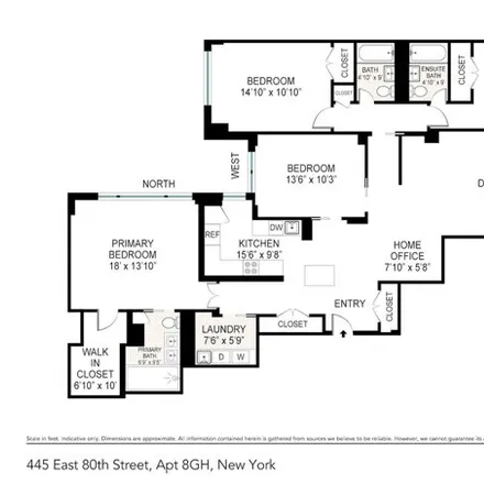 Image 7 - 445 East 80th Street, New York, NY 10075, USA - Condo for rent
