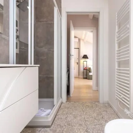 Rent this 1 bed apartment on Sublime 1-bedroom flat in Tre Torri  Milan 20145