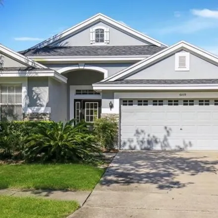 Rent this 3 bed house on 6009 Gannetdale Drive in Hillsborough County, FL 33547