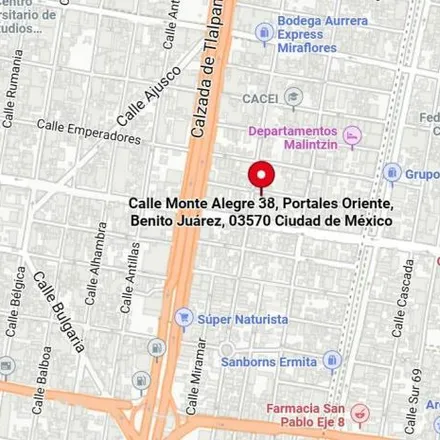 Buy this 3 bed house on Calle Monte Alegre in Benito Juárez, 03570 Mexico City