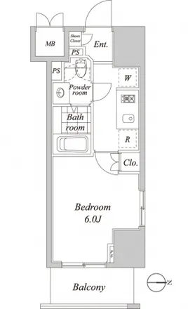Image 2 - Open Residencia Kagurazaka Namiki-dori, Sodai-dori, Waseda-Tsurumakicho, Shinjuku, 162-0041, Japan - Apartment for rent