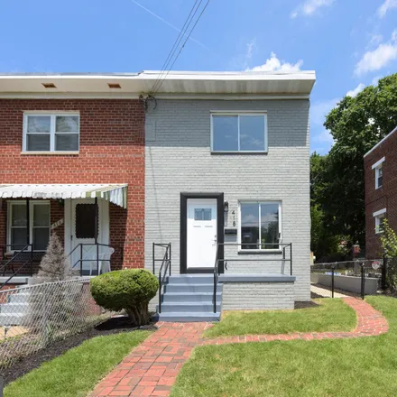 Buy this 3 bed townhouse on 402 Brandywine Street Southeast in Washington, DC 20032