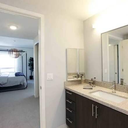 Rent this 1 bed apartment on The Current in 707 East Ocean Boulevard, Long Beach