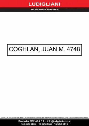 Buy this studio townhouse on Juan M. Coghlan 4746 in Villa Devoto, C1417 EYZ Buenos Aires