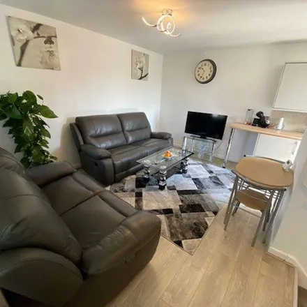 Rent this 1 bed apartment on 11 Larchwood Drive in Dean Row, SK9 2NU