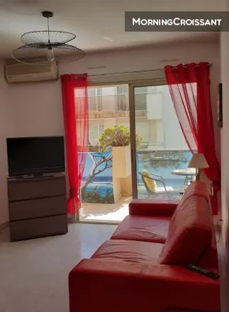 Rent this studio room on Antibes in Juan-les-Pins, PAC
