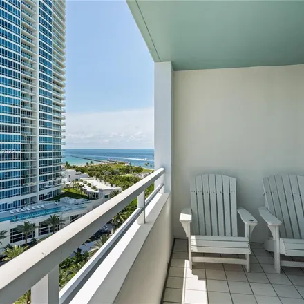 Rent this 2 bed apartment on South Pointe Tower in 400 South Pointe Drive, Miami Beach