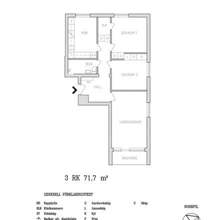 Rent this 3 bed apartment on Chang Noi in Valbovägen, 818 30 Valbo