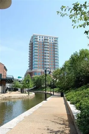Rent this 2 bed condo on Vistas on The James in Canal Walk, Richmond