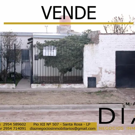 Buy this studio house on Mario Oscar Sape 1425 in Zona Quintas Oeste, 6300 Santa Rosa