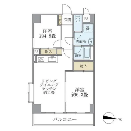 Image 2 - Daiichi Keihin, Omori kita, Ota, 143-0011, Japan - Apartment for rent