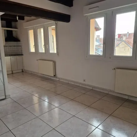 Rent this 1 bed apartment on 29 Place Saint Martin in 25200 Montbéliard, France