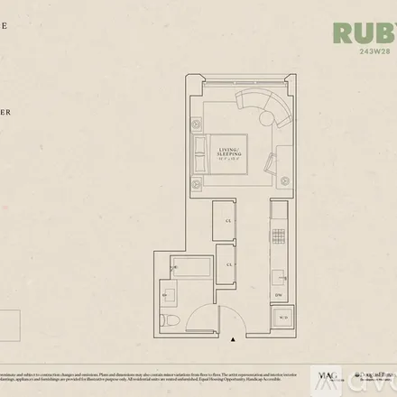 Image 5 - W 28th St, Unit STUDIO - Apartment for rent