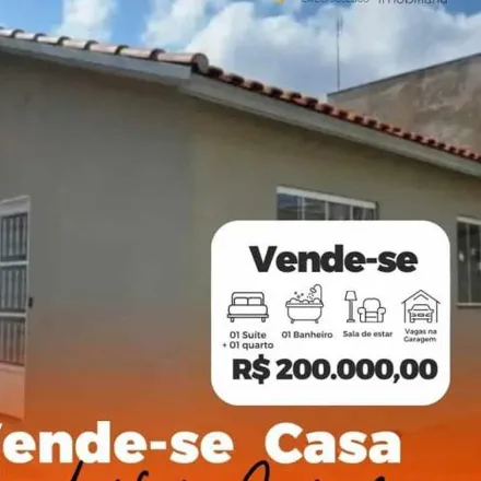 Buy this 1 bed house on Rua Santa Catarina in Água Branca, Avaré - SP