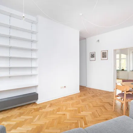Rent this studio apartment on Grójecka 1/3 in 02-021 Warsaw, Poland