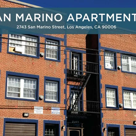 Image 2 - 2745 San Marino Street, Los Angeles, CA 90006, USA - Apartment for rent