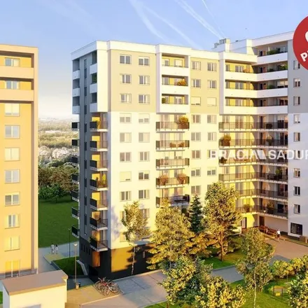 Buy this 3 bed apartment on Spółdzielnia Mieszkaniowa Kurdwanów Nowy in Wincentego Witosa 30, 30-619 Krakow