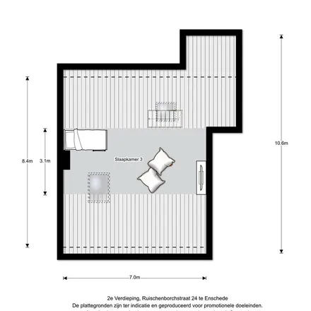 Image 4 - Ruischenborchstraat 16, 7541 WX Enschede, Netherlands - Apartment for rent