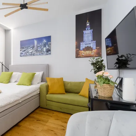 Rent this 1 bed apartment on Twarda 14 in 00-114 Warsaw, Poland