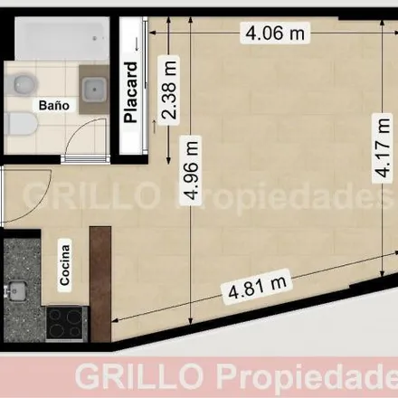 Rent this 1 bed apartment on Alto Design in Avenida Santa Fe, Recoleta