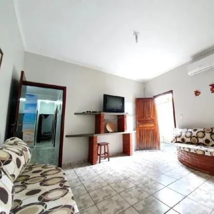 Rent this 3 bed apartment on Quiosque Patropi in Avenida Armando de Barros Pereira 1376, Praia Grande