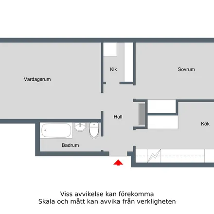 Rent this 2 bed apartment on Filarevägen in Östermalmsvägen, 612 40 Finspång