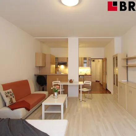 Rent this 1 bed apartment on Spolková 286/3 in 602 00 Brno, Czechia