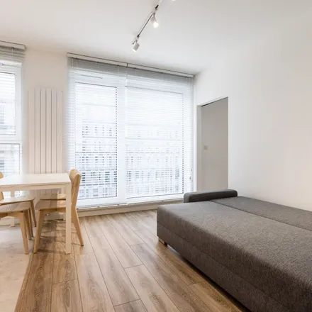 Rent this studio apartment on Domaniewska 35C in 02-672 Warsaw, Poland