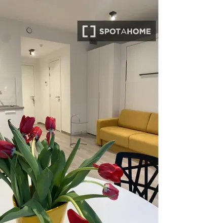 Rent this studio apartment on Athénée royal Gatti de Gamond – section secondaire in Rue de la Blanchisserie - Blekerijstraat, 1000 Brussels