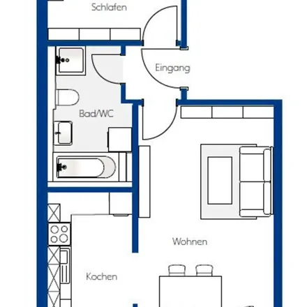 Image 8 - Bornaer Straße 12, 04567 Kitzscher, Germany - Apartment for rent