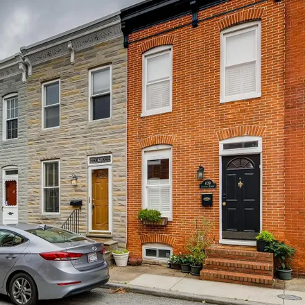 Rent this 2 bed townhouse on 411 Sanders Street in Baltimore, MD 21230