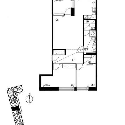 Rent this 3 bed apartment on Helsingin Kahvimestari 1 & 2 in Jauhajankuja 2, 00990 Helsinki