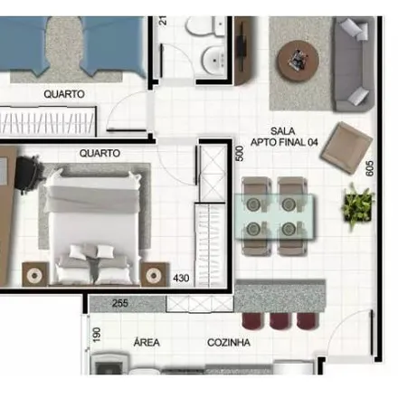 Buy this 2 bed apartment on BR in Estrada dos Pinheiros, Parque Viana