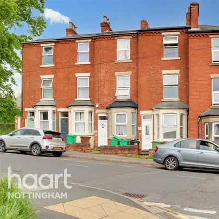 Rent this 3 bed townhouse on 48 Saint Matthias Road in Nottingham, NG3 2FE