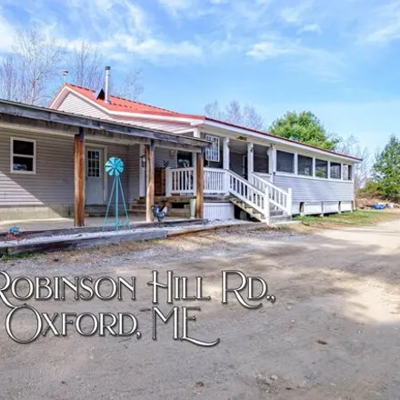Buy this 3 bed house on 293 Robinson Hill Road in Oxford, Oxford County