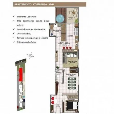 Buy this 3 bed apartment on Metropolitan in Avenida Nossa Senhora Medianeira 873, Nossa Senhora Medianeira