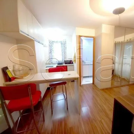 Rent this 1 bed apartment on Hotel Intercity Interative Jardins in Rua José Maria Lisboa 555, Cerqueira César