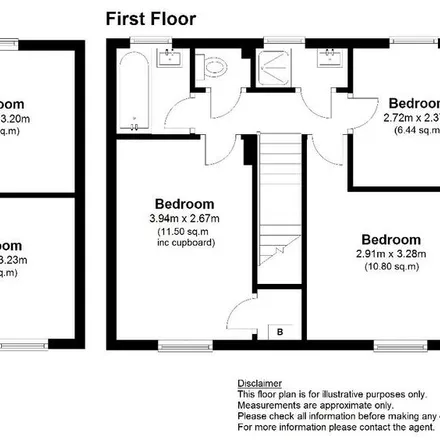 Image 9 - 53 Rebecca Drive, Selly Oak, B29 6TP, United Kingdom - Townhouse for rent