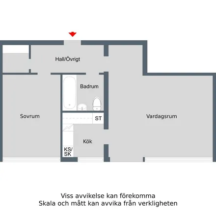 Image 2 - de Beschevägen 8, 612 30 Finspång, Sweden - Apartment for rent