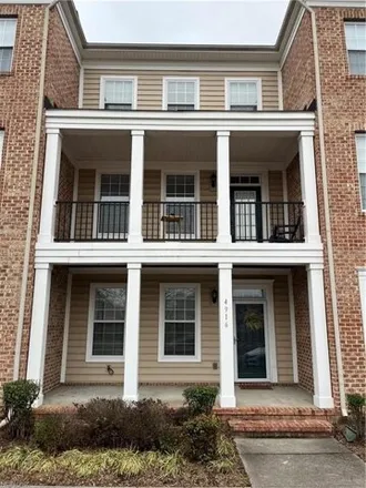 Rent this 2 bed townhouse on 4956 Almandine Avenue in Powell's Crossroads, Virginia Beach