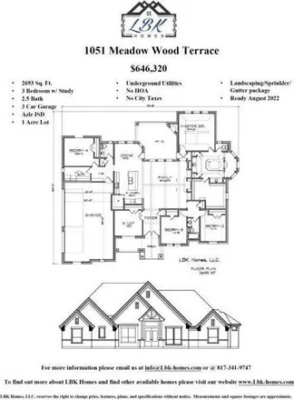 Buy this 4 bed house on 999 Wood Trail in Tarrant County, TX 76020