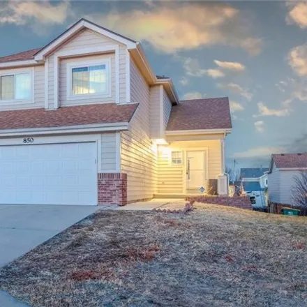 Buy this 3 bed house on 848 Legend Oak Drive in Fountain, CO 80817