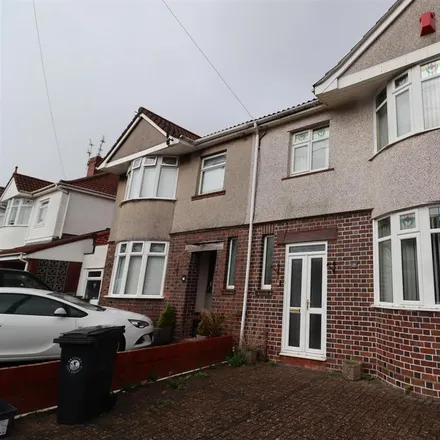 Rent this 3 bed townhouse on Marguerite Road in Bristol, BS13 7BS