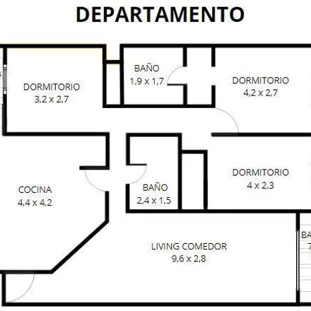 Buy this 3 bed apartment on Avenida Crámer 2941 in Núñez, C1429 ACC Buenos Aires