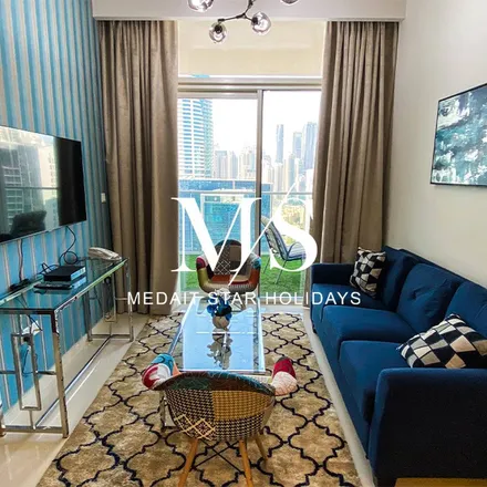 Rent this 2 bed apartment on Damac Maison Canal Views in Marasi Drive, Downtown Dubai