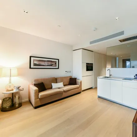 Rent this studio apartment on South Bank Tower in Stamford Street, Bankside