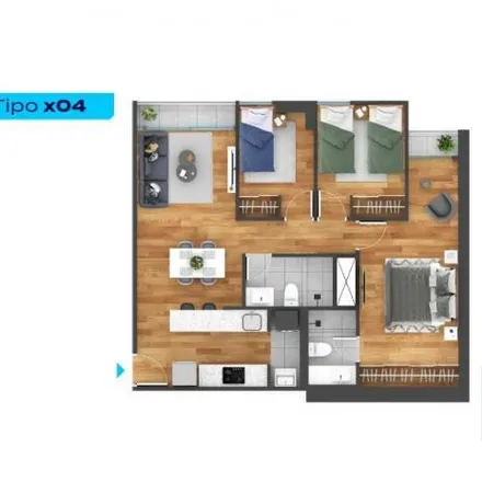 Buy this 3 bed apartment on Avenida Mariscal Ramón Castilla 671 in Santiago de Surco, Lima Metropolitan Area 15049